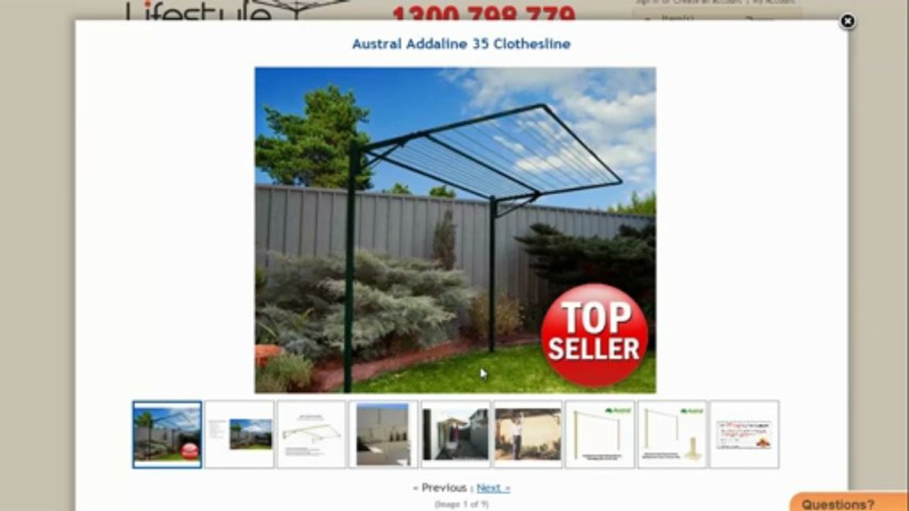 Video on Free Standing Clotheslines