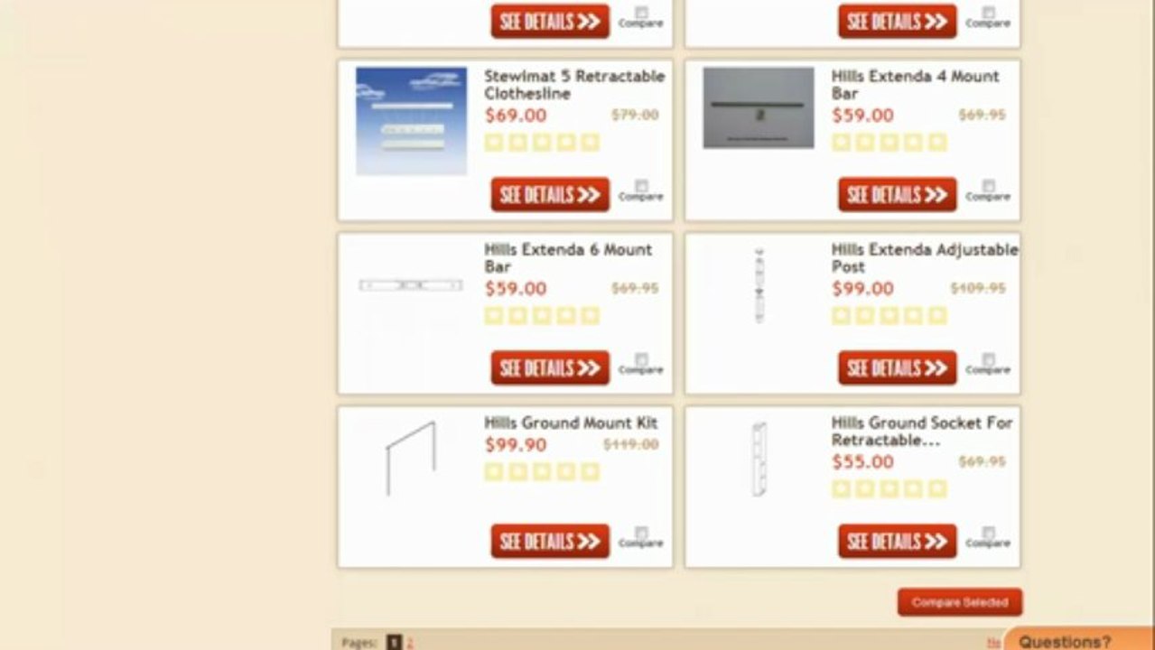 VIdeo on Outdoor Clothesline Posts