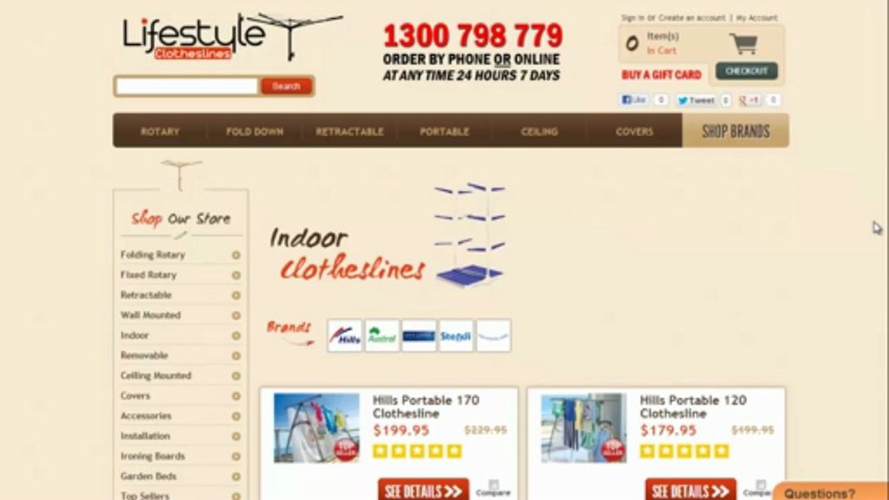 Video on Travel Clothes Lines