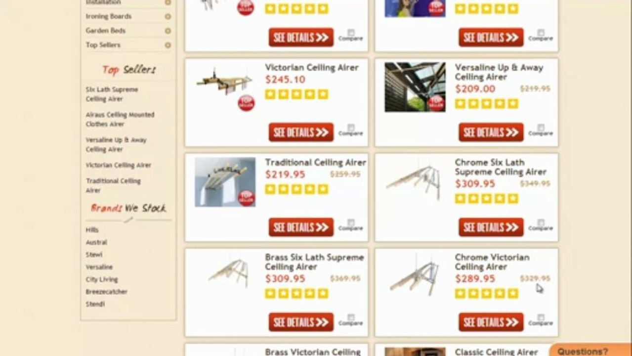 Video on Wooden Clothes Drying Racks