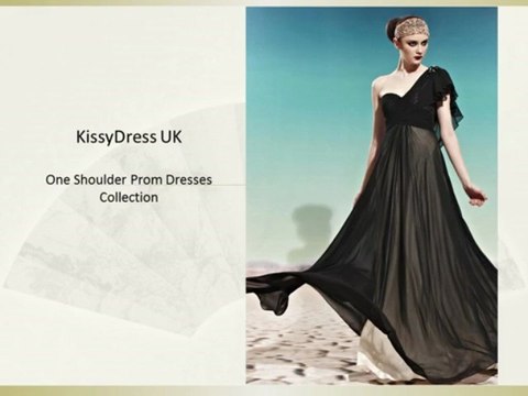 One Shoulder Prom Dresses-KissyDress UK