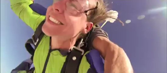 Skydiving into a Beetle