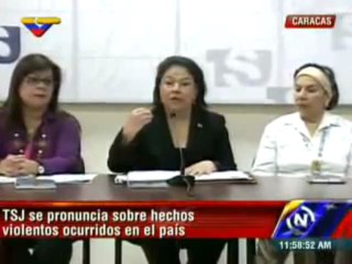 TSJ a Capriles_ Por qué no solicitaron amparo constitucional en lugar de procurar ola de violencia