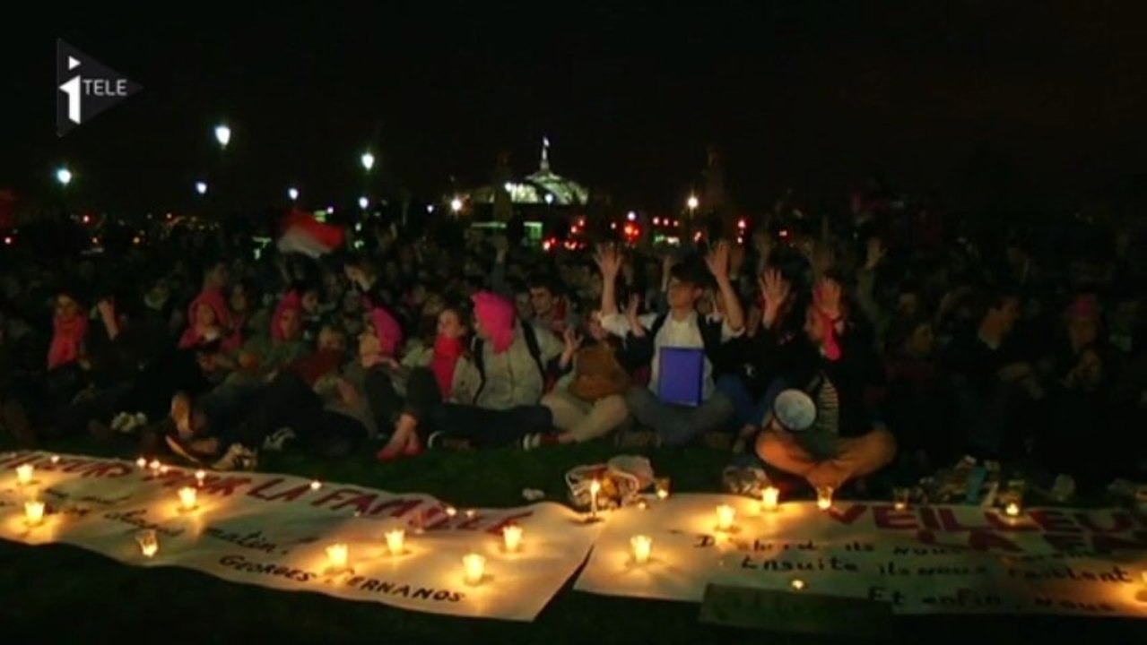 La manifestation des opposants au mariage gay dégénère