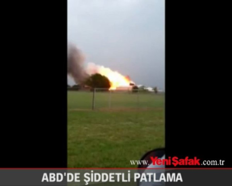 ABD'de şiddetli patlama