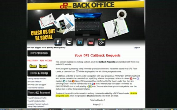 Direct Pay System DPS, Don't speak to anyone!