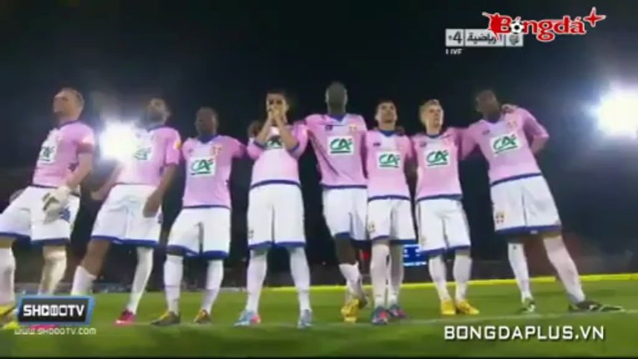 La séance de penalties entre Evian Thonon Gaillard et le Paris Saint-Germain