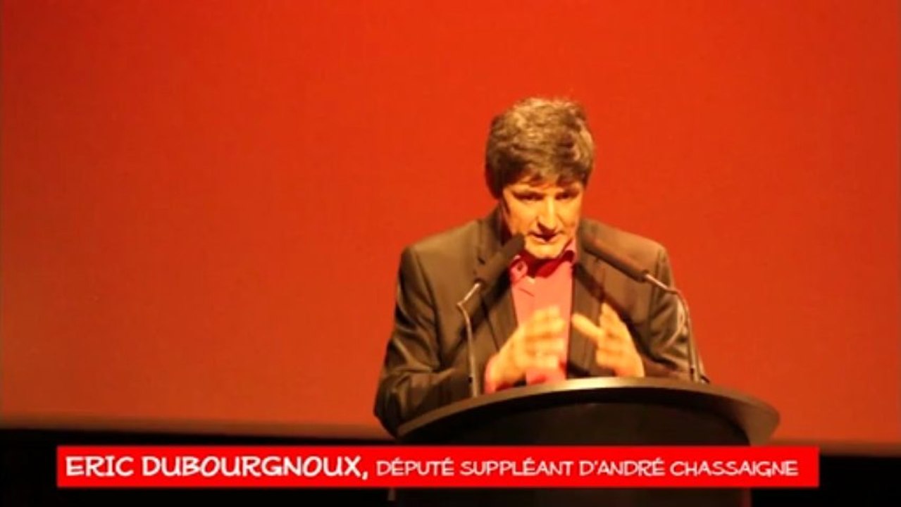 INTERVENTION D'ERIC DUBOURGNOUX