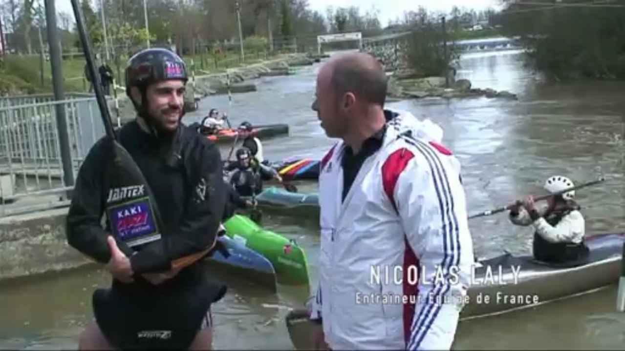 L’équipe de France de Canoë surfe sur la vague rouge