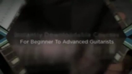 Instantly Downloadable Courses For Beginner To Advanced Guitarists
