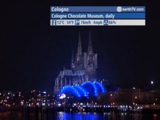 Cologne - Germany, Cannes - France, Washington - USA, London - United Kingdom, Niagara Falls - Canada, Melbourne - Australia, Venice - Italy