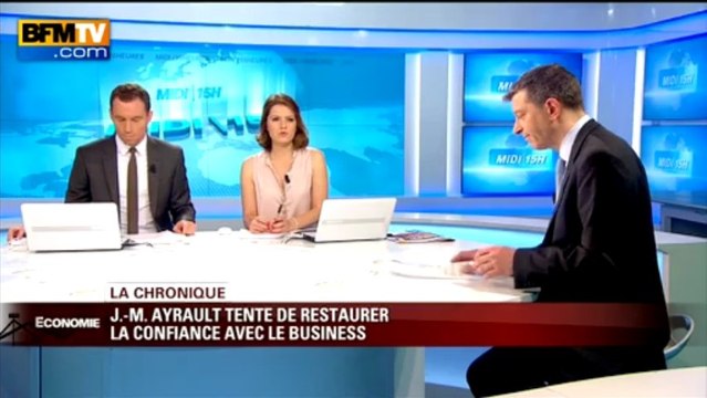 Chronique éco de Nicolas Doze: Ayrault tente de restaurer la confiance - 18/04