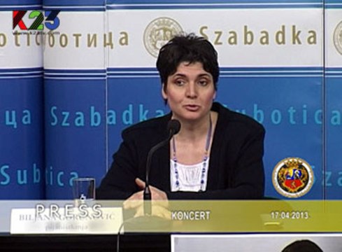K23TV - Press iz prve ruke - Koncert Biljane Gorunović - 17. april 2013.