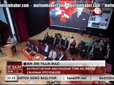 18 NİSAN 2013 PERŞEMBE KANAL 99 FATİH ERSOY İLE 13 GÜN ORTASI BÜLTENİ