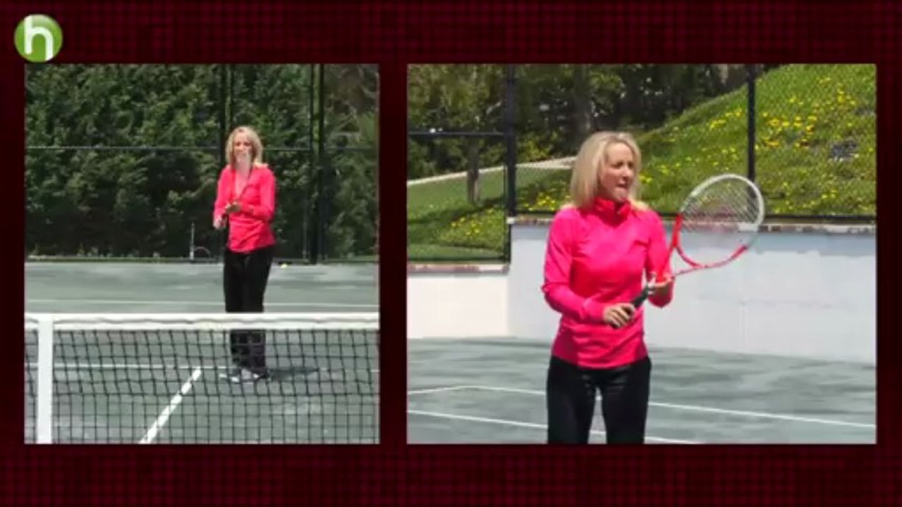 Tennis tips: How to hit the overhead shot with Tracy Austin