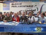Diputados de la Unidad no estarán presentes en la juramentación de Nicolás Maduro