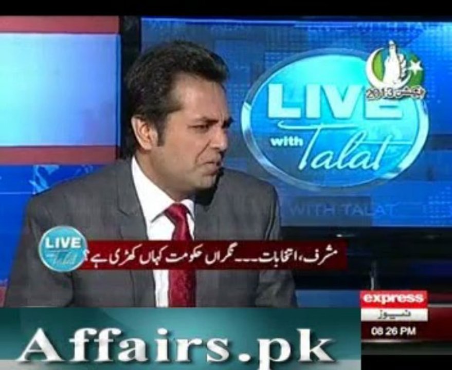 live with talat 18 april 2013
