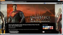Injustice Gods Among Us Season Pass Free on Xbox 360 And PS3