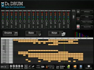 Powerful Dr. Drum Awesome Beat Mixing Software