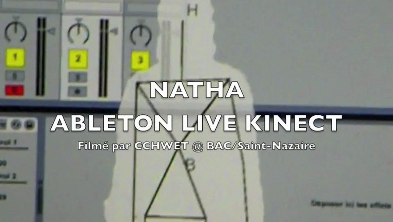 NATHA Ableton Live Kinect