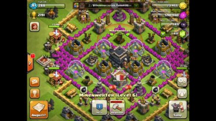 Clash of Clans - Clan Castle levels 5 and 6
