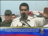 Maduro asistirá a cumbre de Unasur en Lima