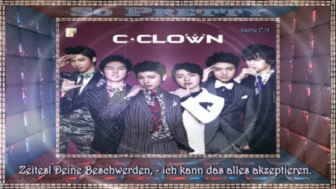 C-CLOWN - So Pretty k-pop [german sub]