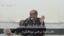 الدكتور عبد الله بدر - تفسير سورة العنكبوت المحاضرة الرابعة