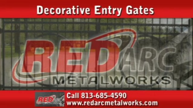 Decorative Entry Gates in Brandon, FL - Call 813-685-4590