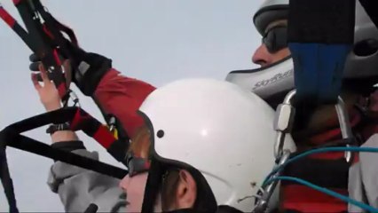 Baptême de parapente pour Yann et Guilhem