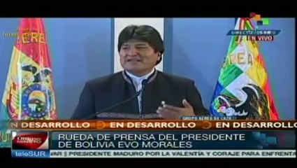 Bolivia felicita a Venezuela por desmontar intento de golpe