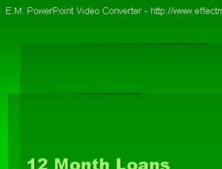 12 Month Loans Online - http://yesloans1.org.uk