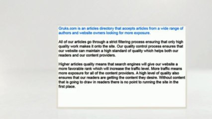 Get detail information on article writing service