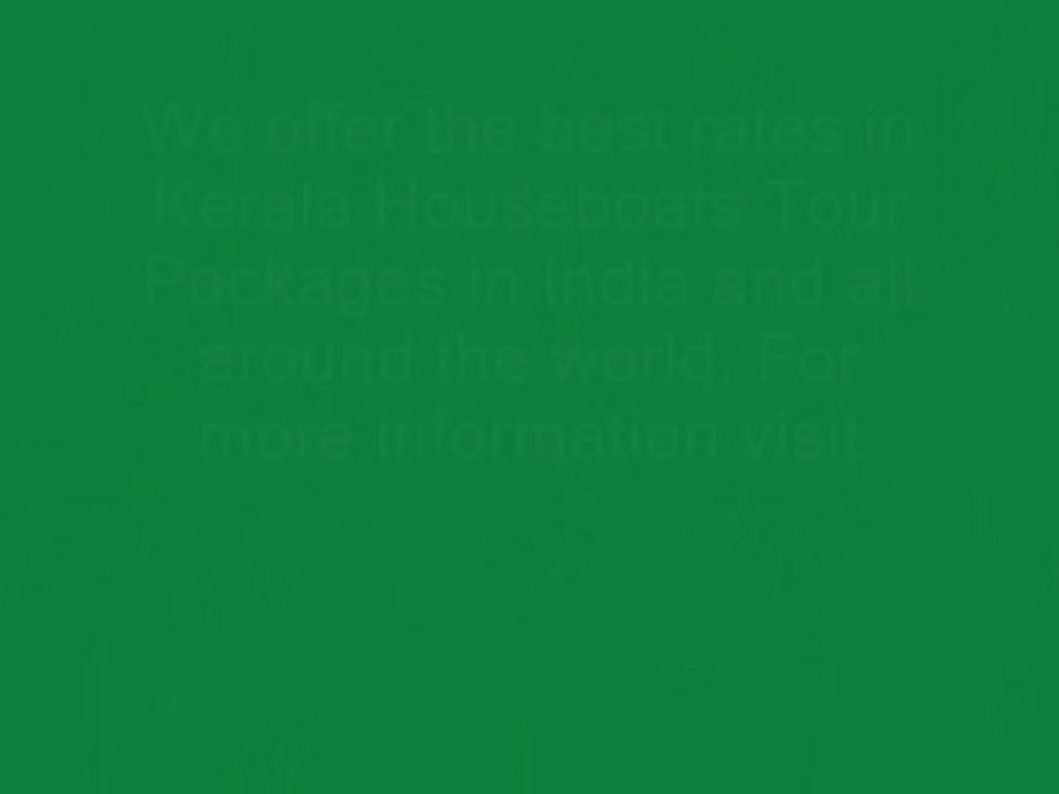 Book Deluxe Kerala Houseboats in India