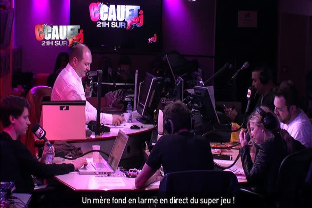 Un mère fond en larme en direct du super jeu ! - C'Cauet sur NRJ