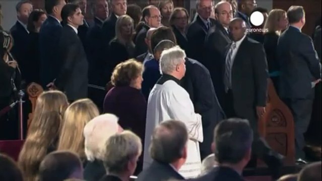 Obama attends service for Boston Marathon bombing victims