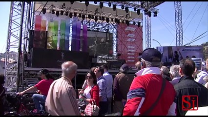 Napoli - America's Cup, primo successo di Luna Rossa (18.04.13)