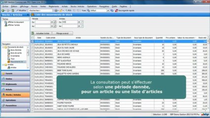 La gestion des stocks avec le logiciel EBP Gestion commerciale PRO Open Line™