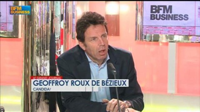 Geoffroy Roux de Bézieux et François Brottes dans Le Grand Journal - 18 avril 3/4