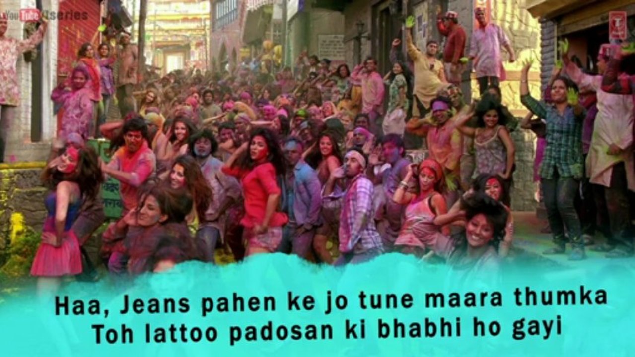 Balam Pichkari Full Song With Lyrics - Yeh Jawaani Hai Deewani