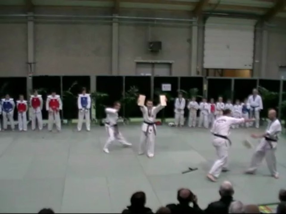 TKD Wallonie démo finale 2012
