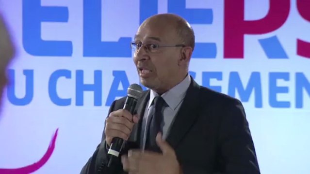Harlem Désir à l'Atelier du changement de Grenoble