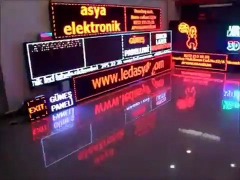 led tabela kayan yazi asya elektronik gif animasyon afyonkarahisar
