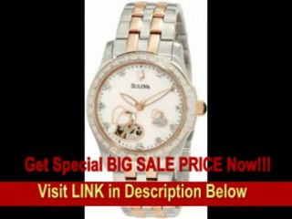 Bulova Women's 98R154 BVA-Series 130 Mother of Pearl Dial Watch