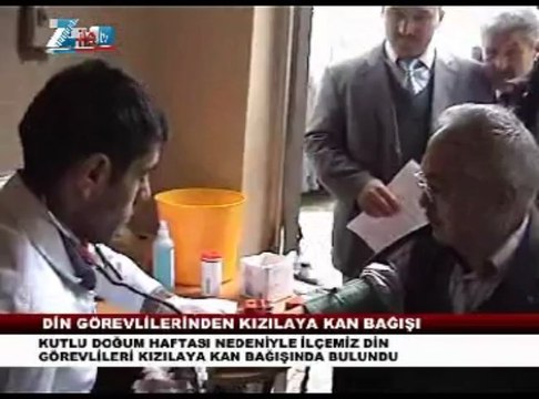 ZİLE DİN GÖREVLİLERİNDEN KAN BAĞIŞI 2013