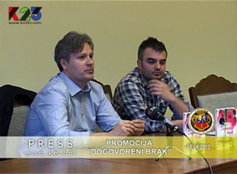K23TV - Press iz prve ruke - Promocija knjige „Dogovoreni brak” - 18. april 2013.