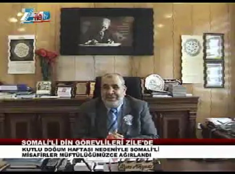 SOMALİLİ DİN YETKİLİLERİ ZİLE DE AĞIRLANDI