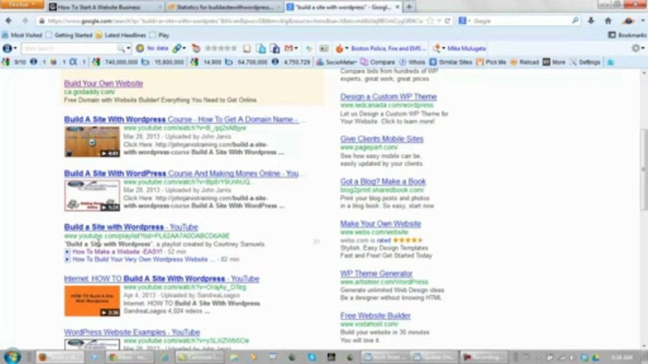 Update On How To Build A Website Business Case Study Part 2