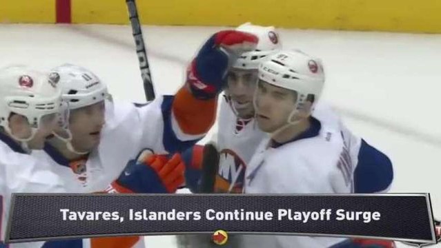 Islanders Rally; Rangers, Jets Win