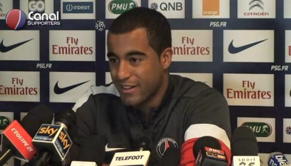 Conférence de presse de Lucas